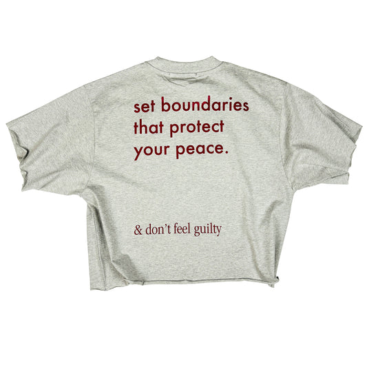 PEACE OVERSIZED BOX TOP